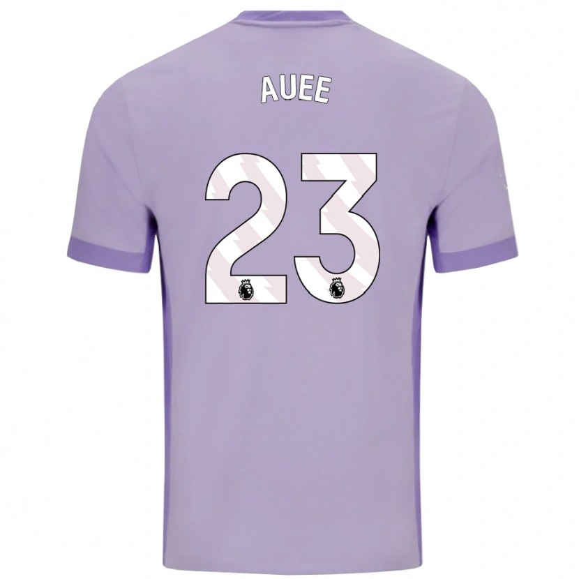Danxenメンズーリット・アウエー#23タロ パープル ホワイトアウェイシャツ2025/26ジャージーユニフォーム
