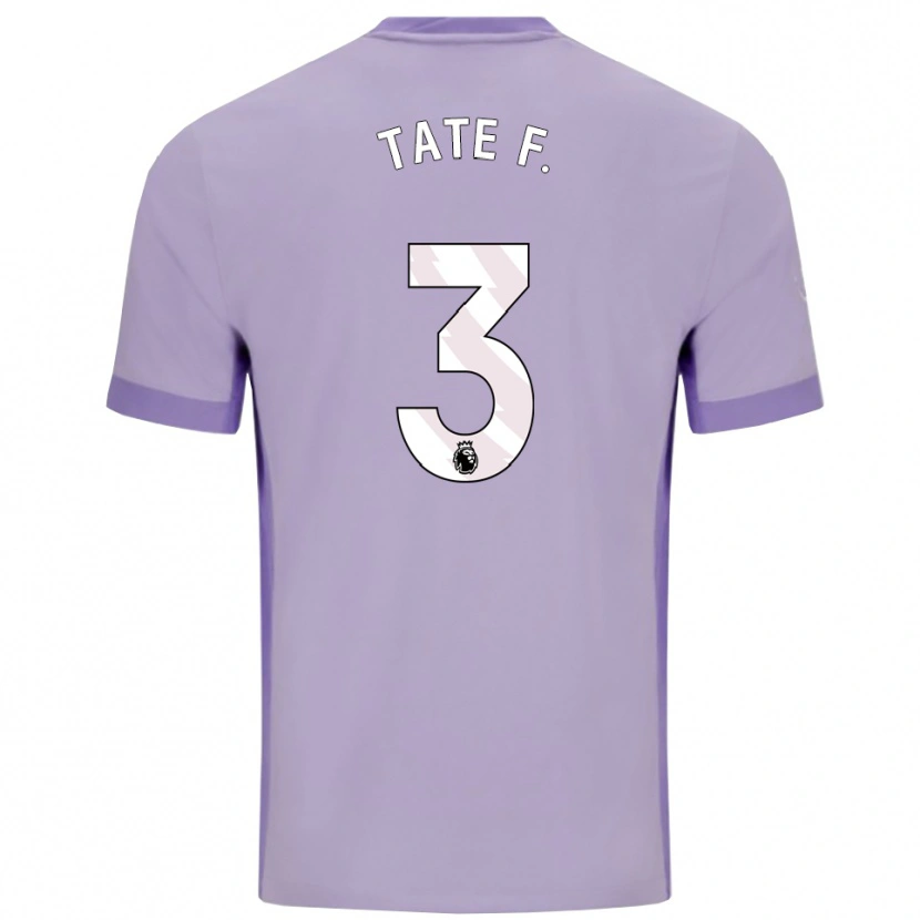 Danxenメンズテイト・フェルディナンド#3タロ パープル ホワイトアウェイシャツ2025/26ジャージーユニフォーム