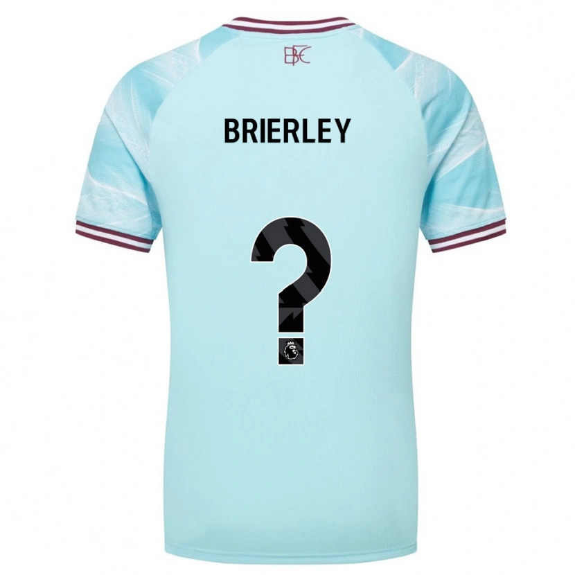 DanxenメンズGeorge Brierley#0スカイブルー バーガンディアウェイシャツ2025/26ジャージーユニフォーム