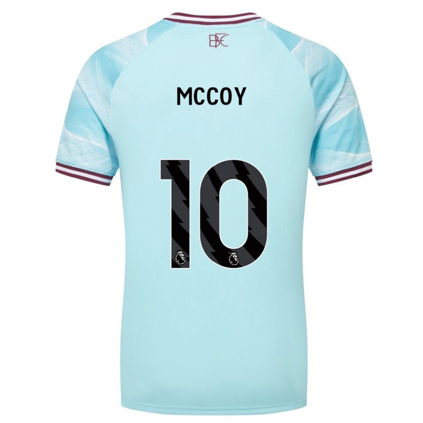 DanxenメンズAdam Mccoy#10スカイブルー バーガンディアウェイシャツ2025/26ジャージーユニフォーム