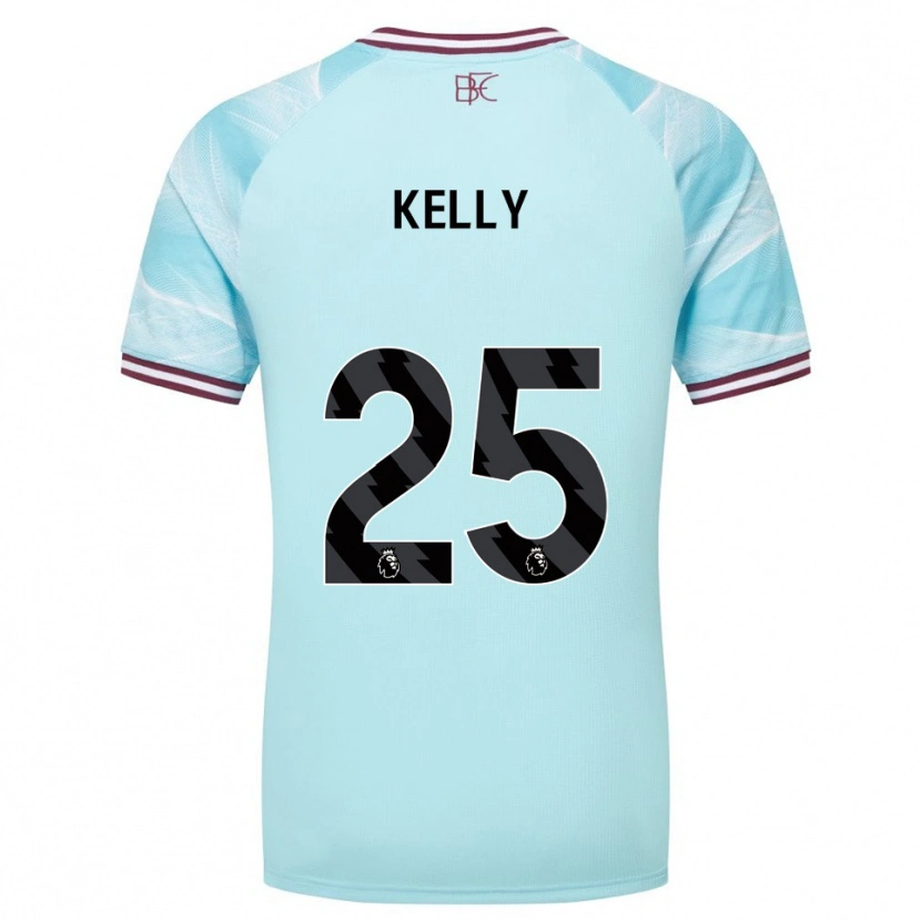 DanxenメンズAimee Kelly#25スカイブルー バーガンディアウェイシャツ2025/26ジャージーユニフォーム