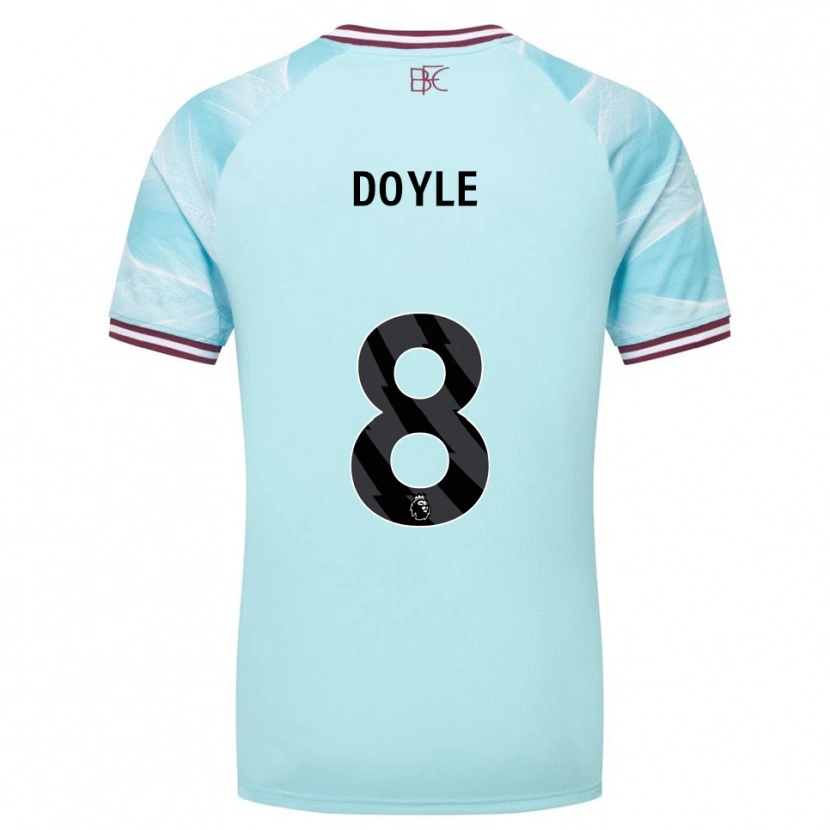 DanxenメンズEmma Doyle#8スカイブルー バーガンディアウェイシャツ2025/26ジャージーユニフォーム