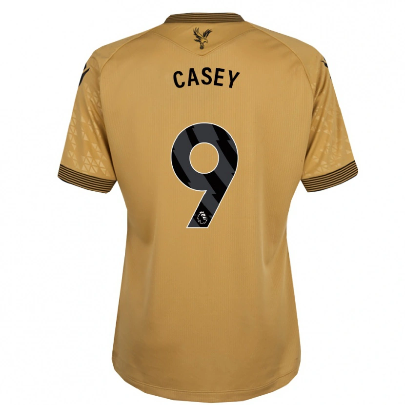DanxenメンズBen Casey#9ゴールド ブラックアウェイシャツ2025/26ジャージーユニフォーム