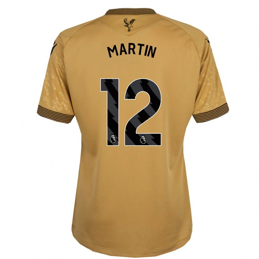 DanxenメンズDonte Martin#12ゴールド ブラックアウェイシャツ2025/26ジャージーユニフォーム