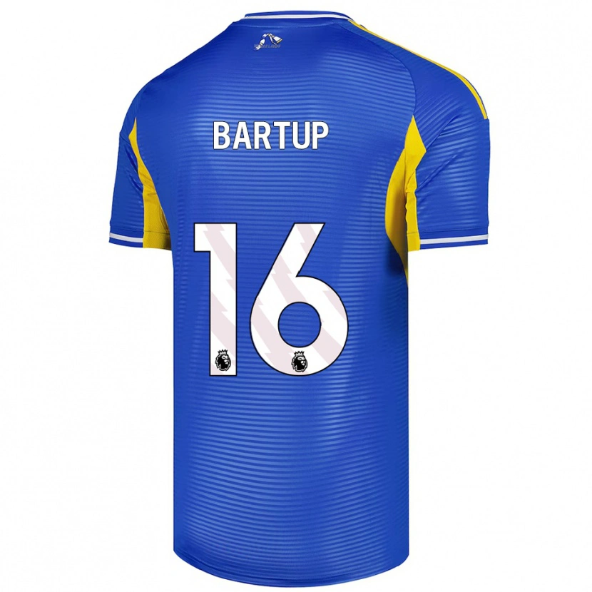DanxenメンズLaura Bartup#16ブルー イエローアウェイシャツ2025/26ジャージーユニフォーム