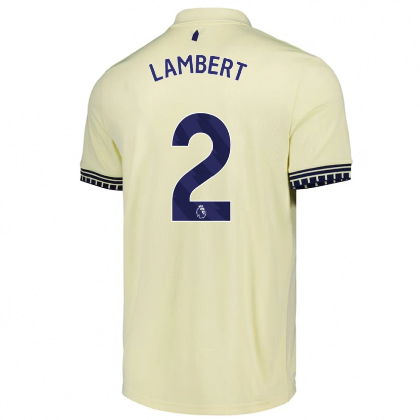 DanxenメンズRocco Lambert#2オフホワイト ブラックアウェイシャツ2025/26ジャージーユニフォーム