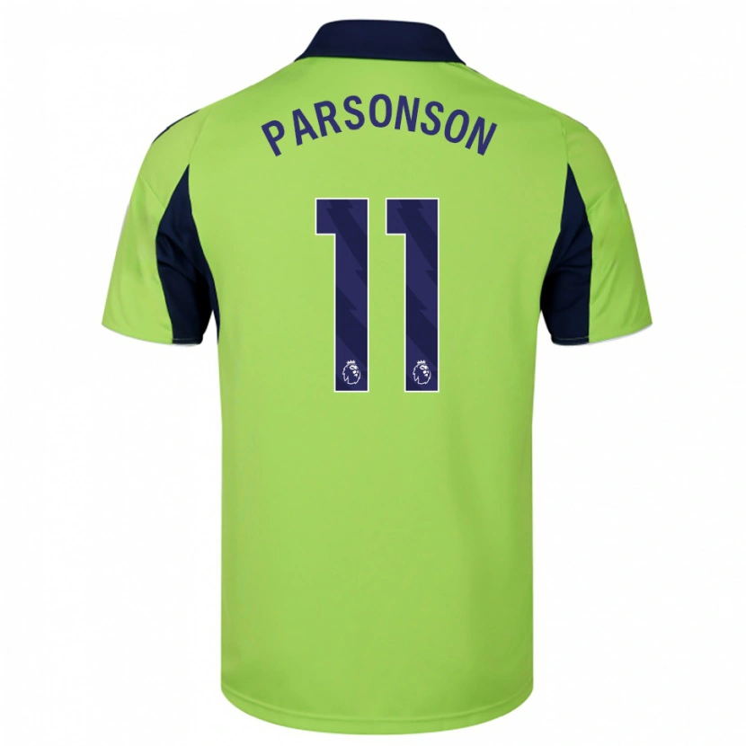 DanxenメンズMadi Parsonson#11グリーン ネイビー ホワイトアウェイシャツ2025/26ジャージーユニフォーム