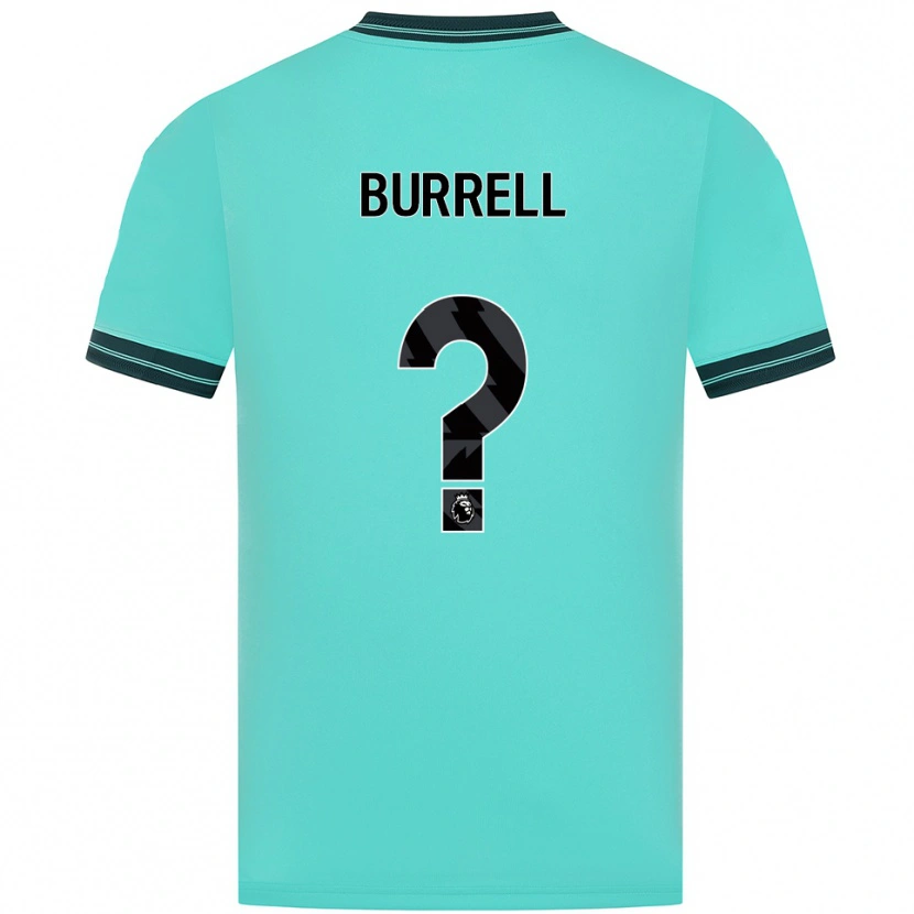 DanxenメンズAckeme Francis-Burrell#0スカイブルー グリーンアウェイシャツ2025/26ジャージーユニフォーム