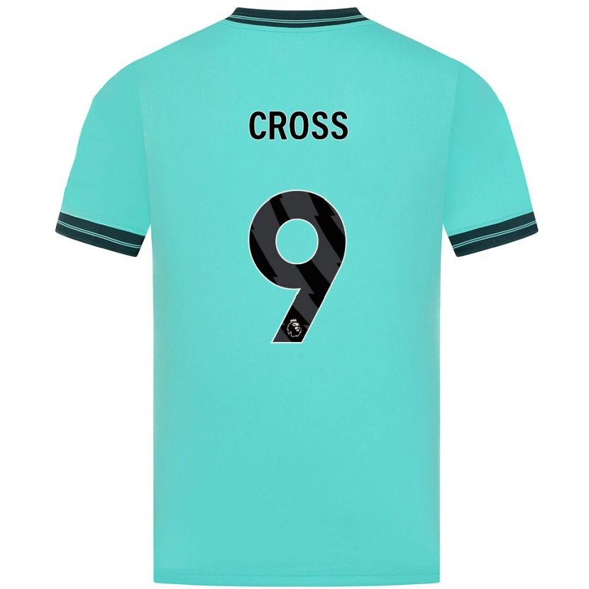DanxenメンズJade Cross#9スカイブルー グリーンアウェイシャツ2025/26ジャージーユニフォーム