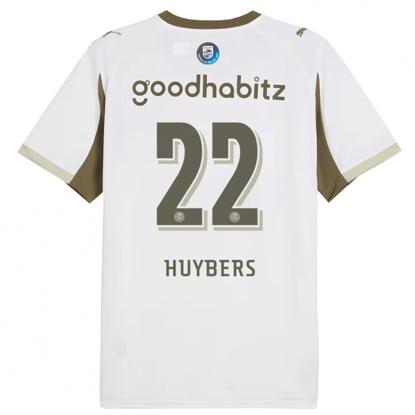 DanxenメンズQuinten Huybers#22ホワイト グレーサードユニフォームシャツ2025/26ジャージーユニフォーム