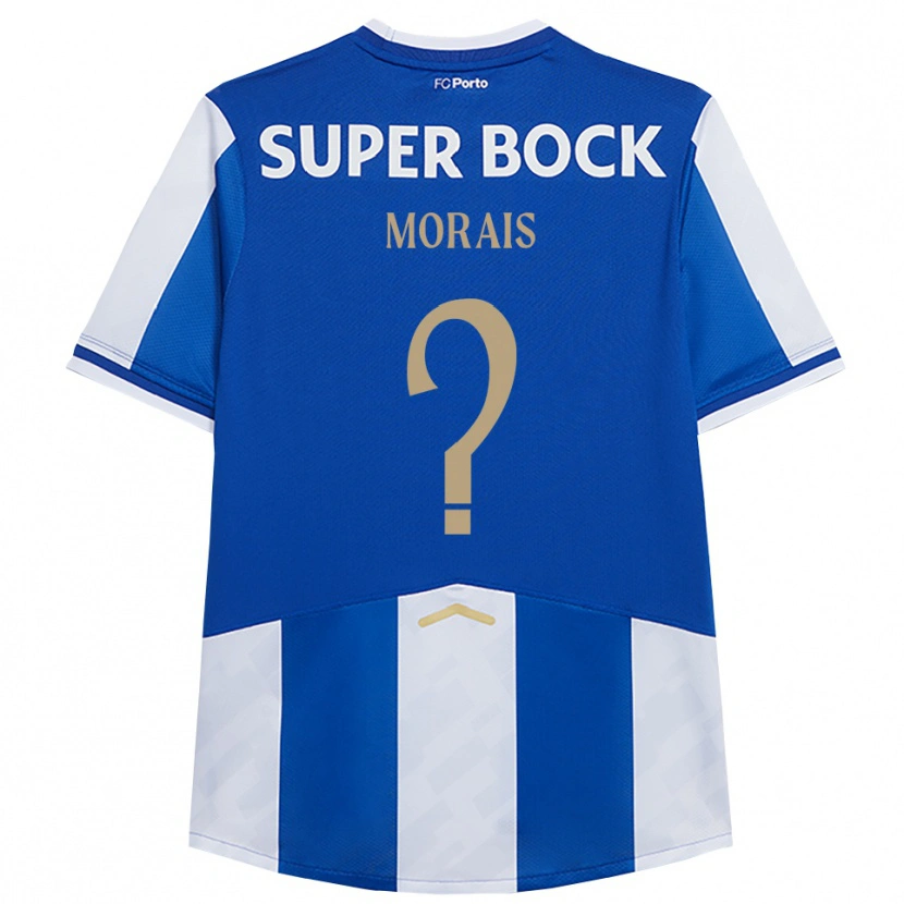 DanxenレディースRodrigo Morais#0ブルー ホワイトホームシャツ2025/26ジャージーユニフォーム