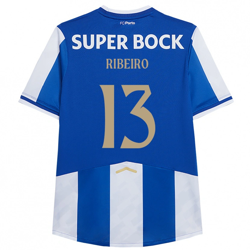 DanxenレディースSalvador Ribeiro#13ブルー ホワイトホームシャツ2025/26ジャージーユニフォーム
