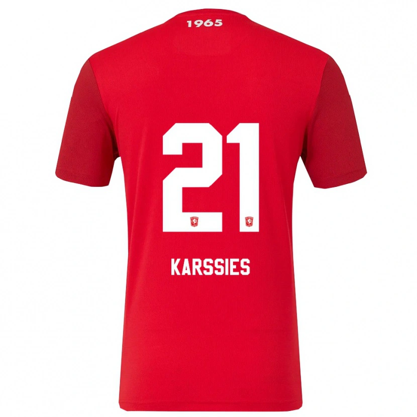 Danxenレディースサム・ルカ・カーシーズ#21レッド ホワイトホームシャツ2025/26ジャージーユニフォーム