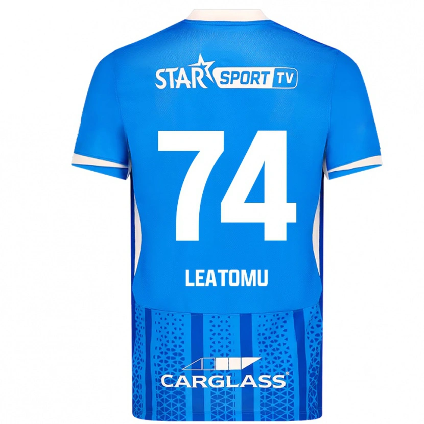 DanxenレディースNoa Leatomu#74ブルー ホワイトホームシャツ2025/26ジャージーユニフォーム