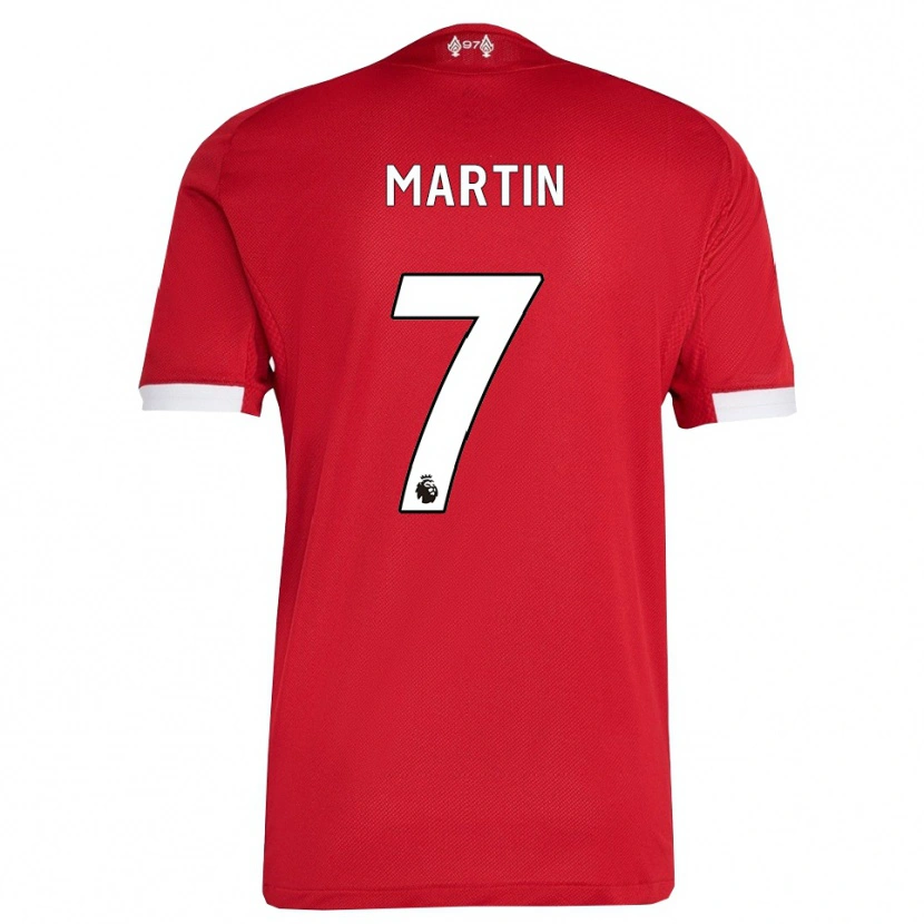 DanxenレディースTyler Martin#7レッド ホワイトホームシャツ2025/26ジャージーユニフォーム