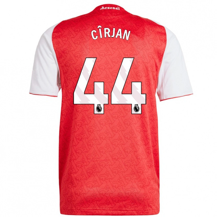 Danxenレディースカタリン・シルジャン#44レッド ホワイトホームシャツ2025/26ジャージーユニフォーム