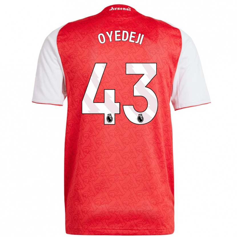 Danxenレディースネイサン・バトラー・オイデジ#43レッド ホワイトホームシャツ2025/26ジャージーユニフォーム