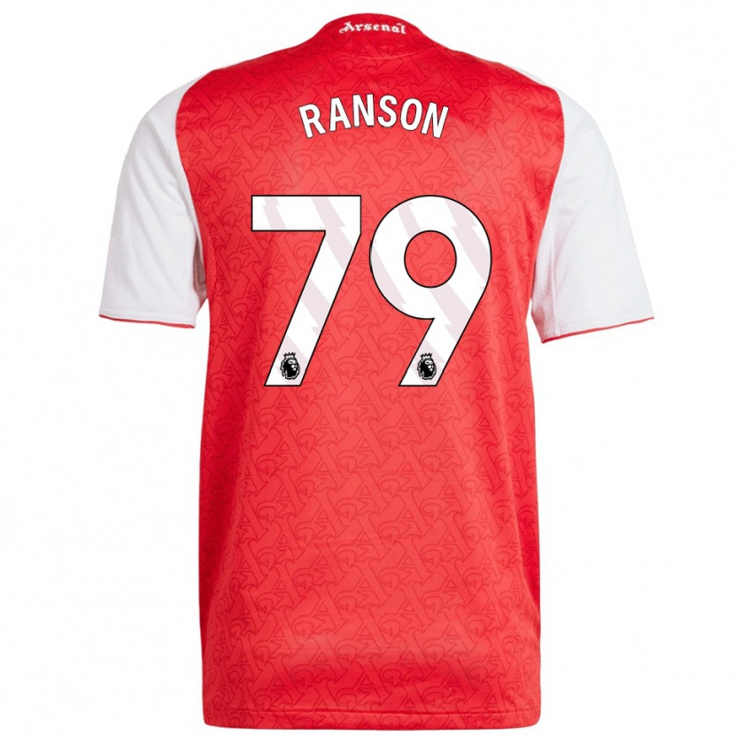 DanxenレディースKhari Ranson#79レッド ホワイトホームシャツ2025/26ジャージーユニフォーム