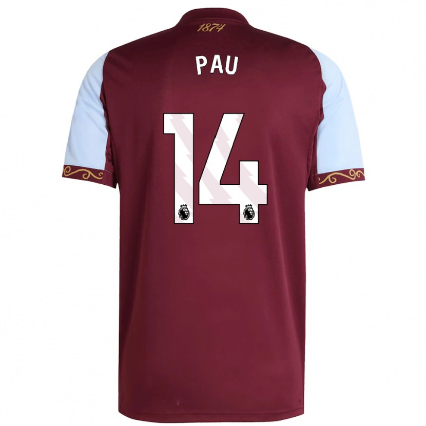 Danxenレディースパウ・フランシスコ・トレス#14バーガンディ スカイブルーホームシャツ2025/26ジャージーユニフォーム