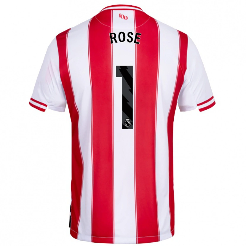 DanxenレディースReggie Rose#1レッド ホワイトホームシャツ2025/26ジャージーユニフォーム