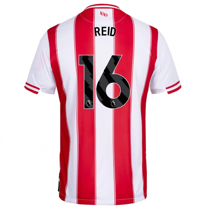 DanxenレディースJodie Reid#16レッド ホワイトホームシャツ2025/26ジャージーユニフォーム
