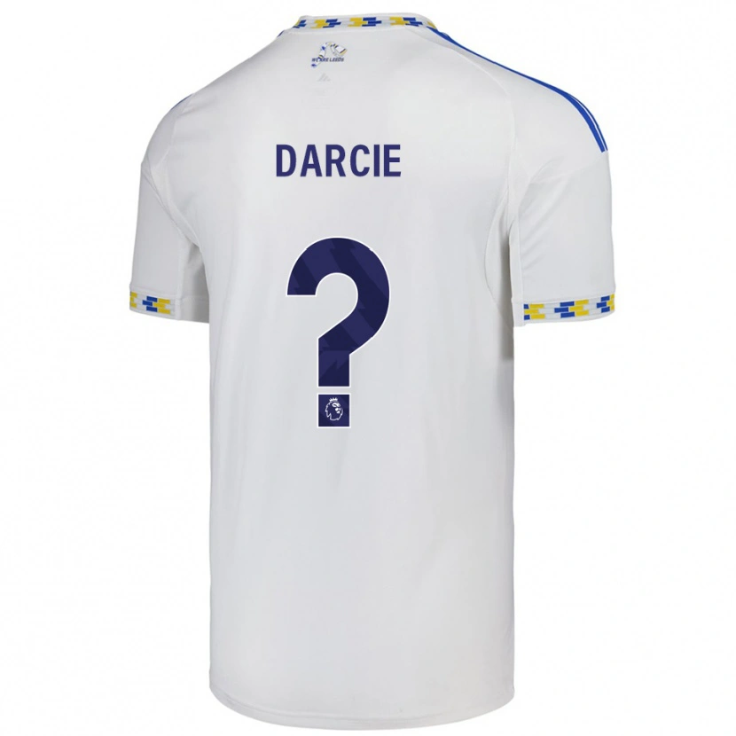 DanxenレディースDarcie Greene#0ホワイト ブルーホームシャツ2025/26ジャージーユニフォーム