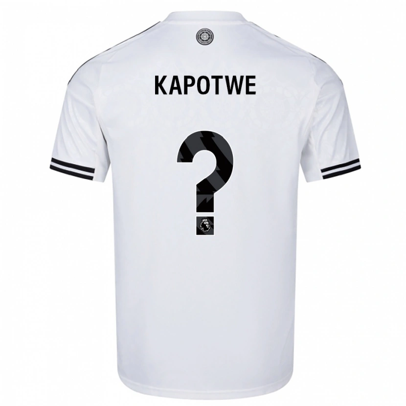 DanxenレディースChase Kapotwe#0ホワイト ブラックホームシャツ2025/26ジャージーユニフォーム