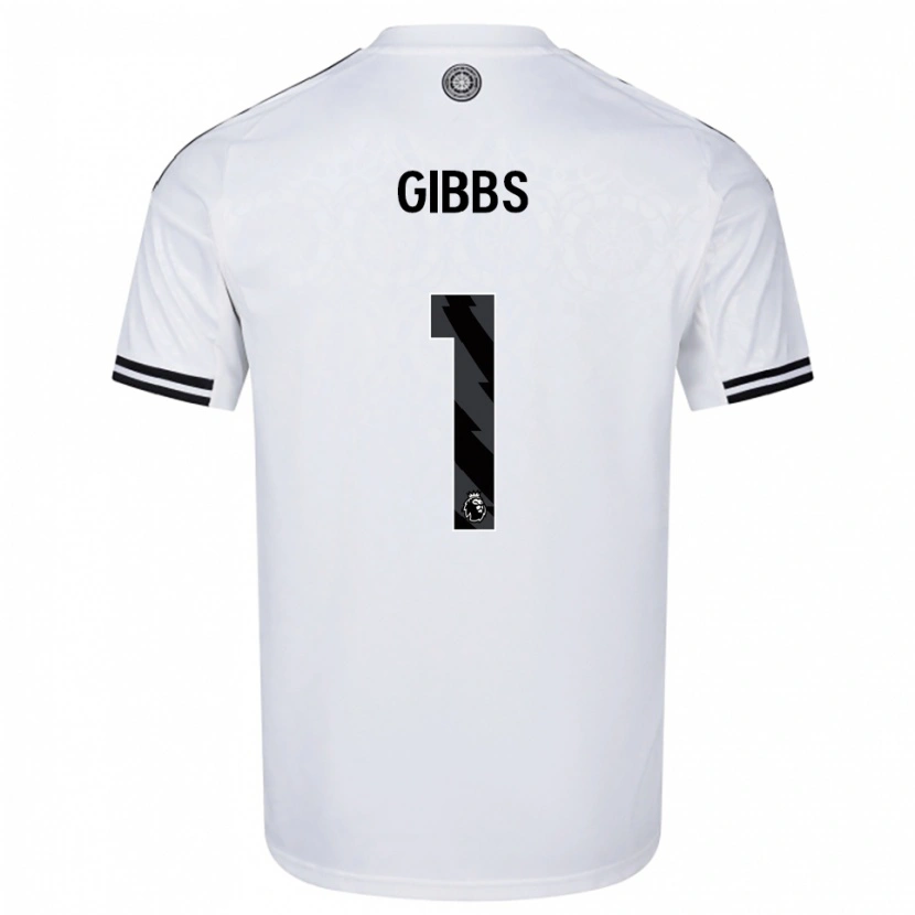 DanxenレディースFrankie Gibbs#1ホワイト ブラックホームシャツ2025/26ジャージーユニフォーム