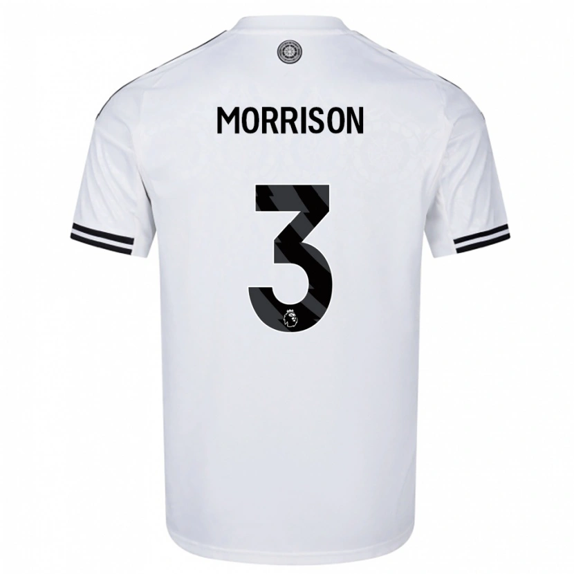 DanxenレディースKymarley Morrison#3ホワイト ブラックホームシャツ2025/26ジャージーユニフォーム