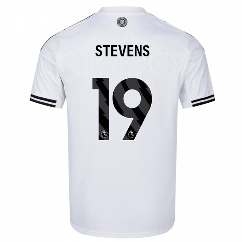 DanxenレディースLily Stevens#19ホワイト ブラックホームシャツ2025/26ジャージーユニフォーム