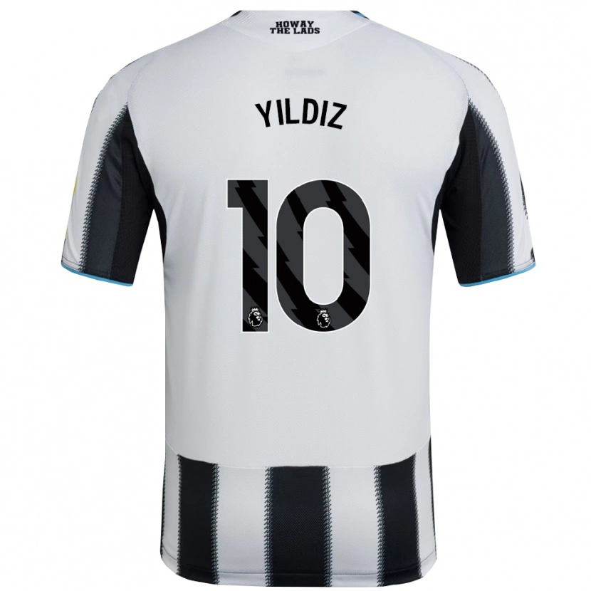 DanxenレディースBaran Yıldız#10ブラック ホワイトホームシャツ2025/26ジャージーユニフォーム