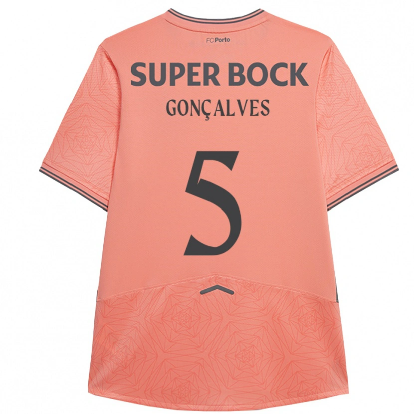 DanxenレディースMartim Gonçalves#5ピンク ネイビーアウェイシャツ2025/26ジャージーユニフォーム