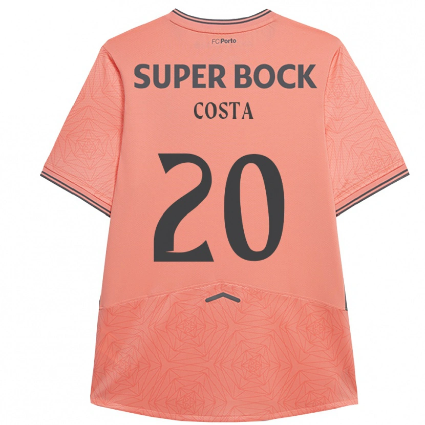 DanxenレディースAlberto Costa#20ピンク ネイビーアウェイシャツ2025/26ジャージーユニフォーム