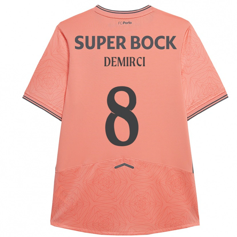 DanxenレディースRayan Demirci#8ピンク ネイビーアウェイシャツ2025/26ジャージーユニフォーム