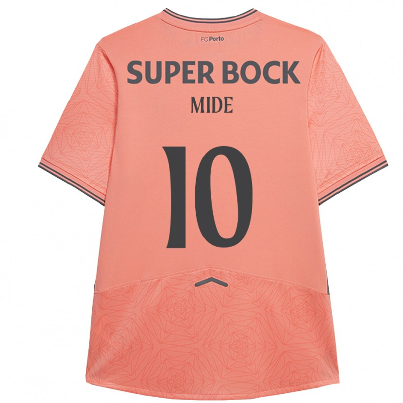 DanxenレディースMateus Mide#10ピンク ネイビーアウェイシャツ2025/26ジャージーユニフォーム