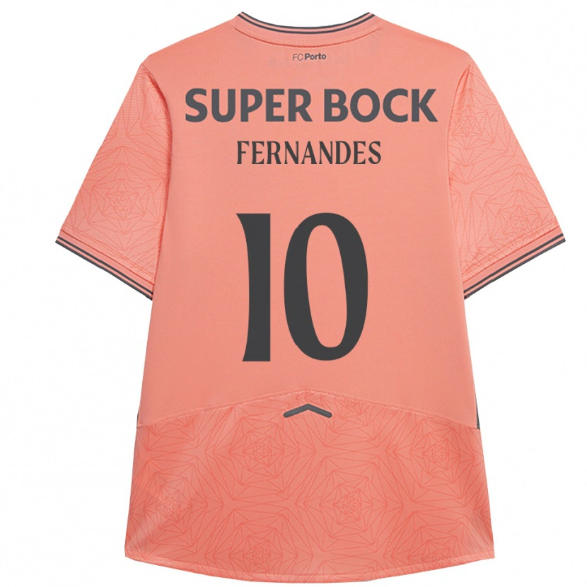 DanxenレディースFrancisco Fernandes#10ピンク ネイビーアウェイシャツ2025/26ジャージーユニフォーム