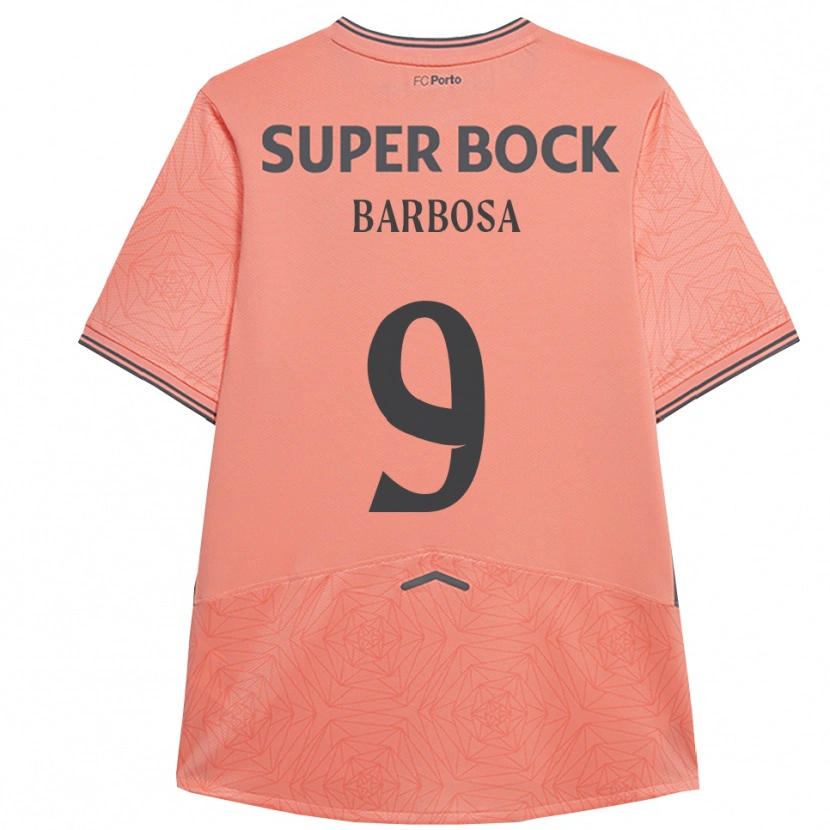 DanxenレディースRodrigo Barbosa#9ピンク ネイビーアウェイシャツ2025/26ジャージーユニフォーム