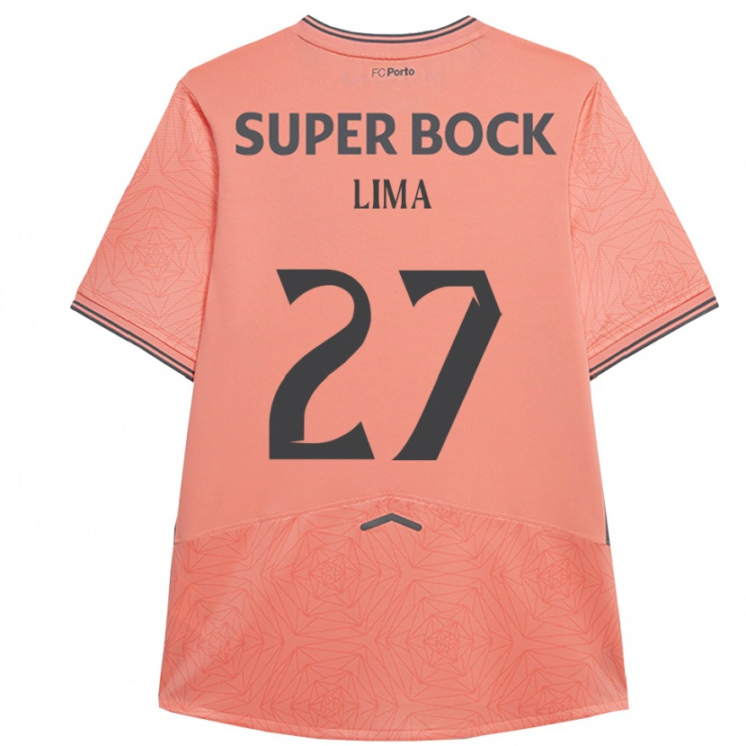 DanxenレディースCláudia Lima#27ピンク ネイビーアウェイシャツ2025/26ジャージーユニフォーム