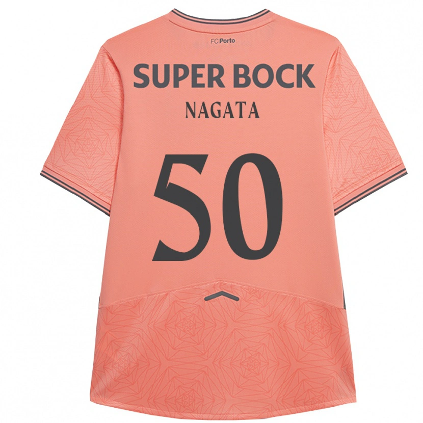 Danxenレディースながた こうたろう#50ピンク ネイビーアウェイシャツ2025/26ジャージーユニフォーム