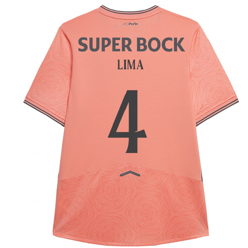 DanxenレディースKaroline Lima#4ピンク ネイビーアウェイシャツ2025/26ジャージーユニフォーム