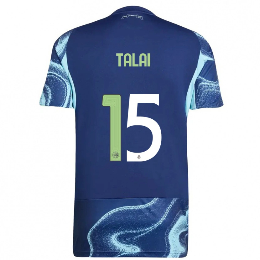 DanxenレディースImran Talai#15ネイビー スカイブルーアウェイシャツ2025/26ジャージーユニフォーム