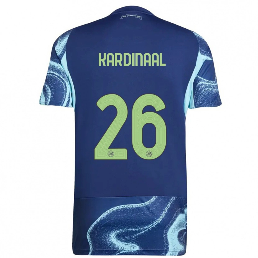 DanxenレディースIsa Kardinaal#26ネイビー スカイブルーアウェイシャツ2025/26ジャージーユニフォーム