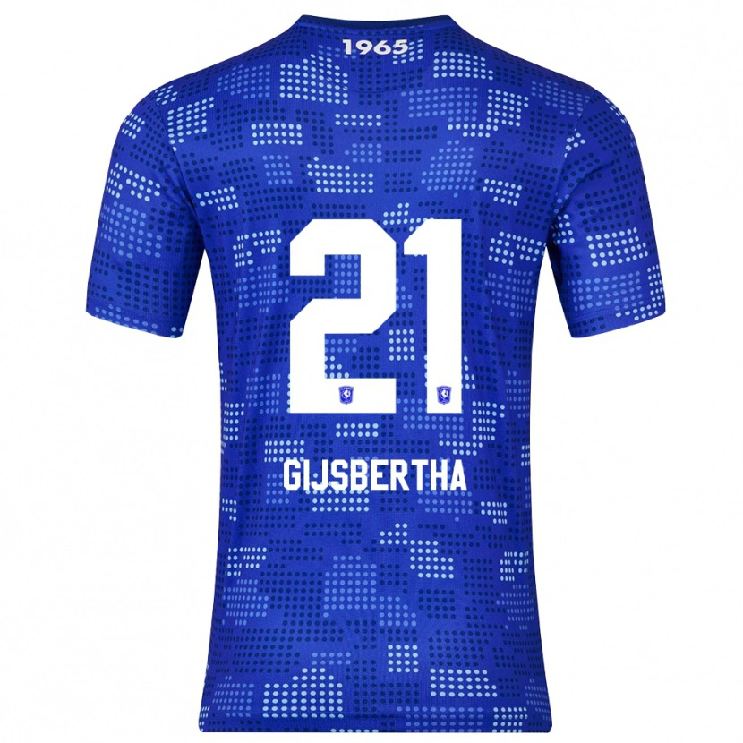 DanxenレディースTyrese Gijsbertha#21ブルー スカイブルーアウェイシャツ2025/26ジャージーユニフォーム