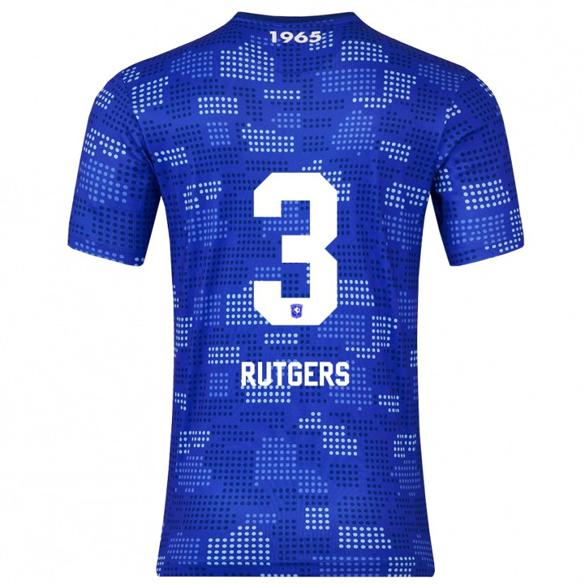 DanxenレディースSil Rutgers#3ブルー スカイブルーアウェイシャツ2025/26ジャージーユニフォーム