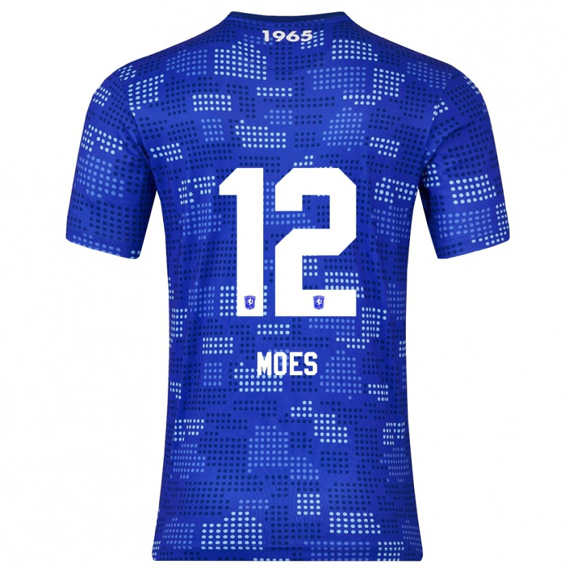 DanxenレディースLucas Moes#12ブルー スカイブルーアウェイシャツ2025/26ジャージーユニフォーム
