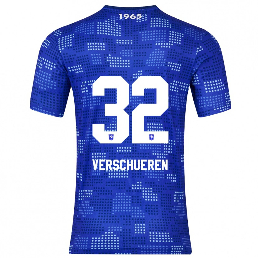 Danxenレディースアルノ・フェルシューレン#32ブルー スカイブルーアウェイシャツ2025/26ジャージーユニフォーム