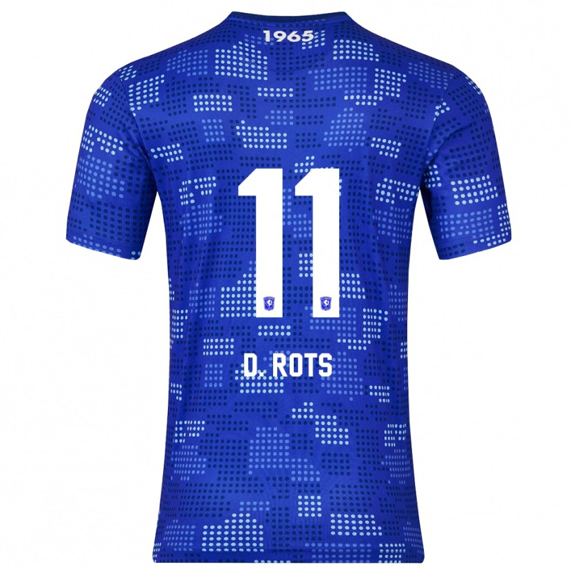 Danxenレディースダーン・ロッツ#11ブルー スカイブルーアウェイシャツ2025/26ジャージーユニフォーム