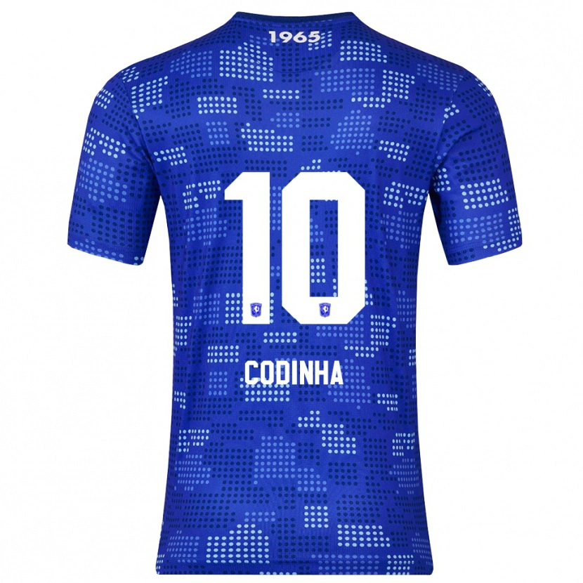 DanxenレディースTiago Codinha#10ブルー スカイブルーアウェイシャツ2025/26ジャージーユニフォーム