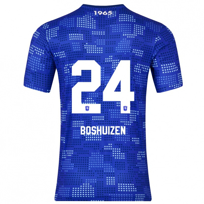 Danxenレディースアヌーク・ボシュイゼン#24ブルー スカイブルーアウェイシャツ2025/26ジャージーユニフォーム