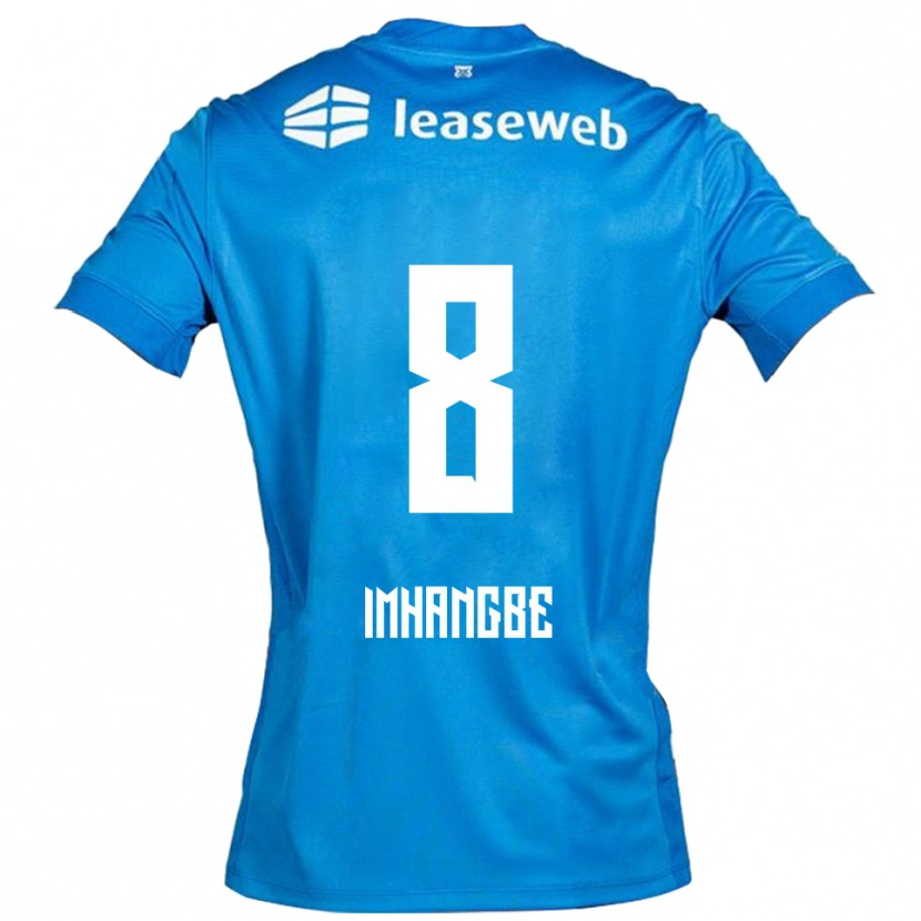 DanxenレディースAmani Imhangbe#8ブルー ホワイトアウェイシャツ2025/26ジャージーユニフォーム
